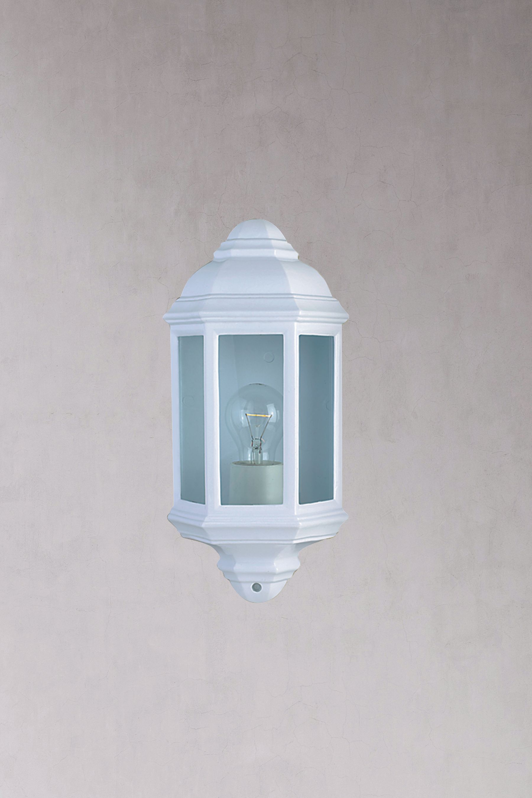 Outdoor light not on sale flush with wall