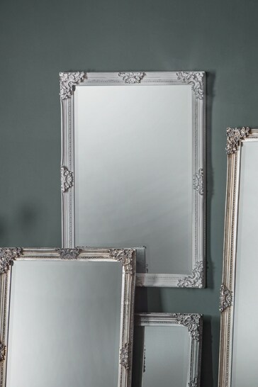 Gallery Home White Emmen Rectangle Mirror