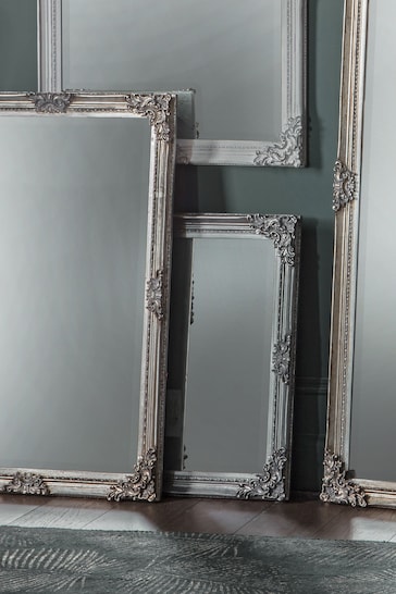 Gallery Home Silver Emmen Rectangle Mirror