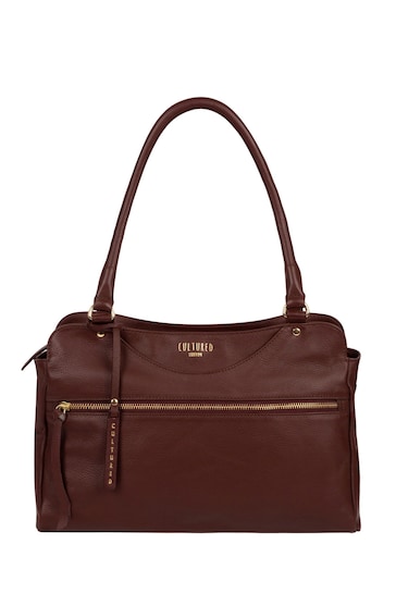 Cultured London Shadwell Leather Handbag