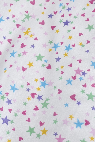 Bedlam Pink Glow In The Dark Unicorn Fitted Sheet