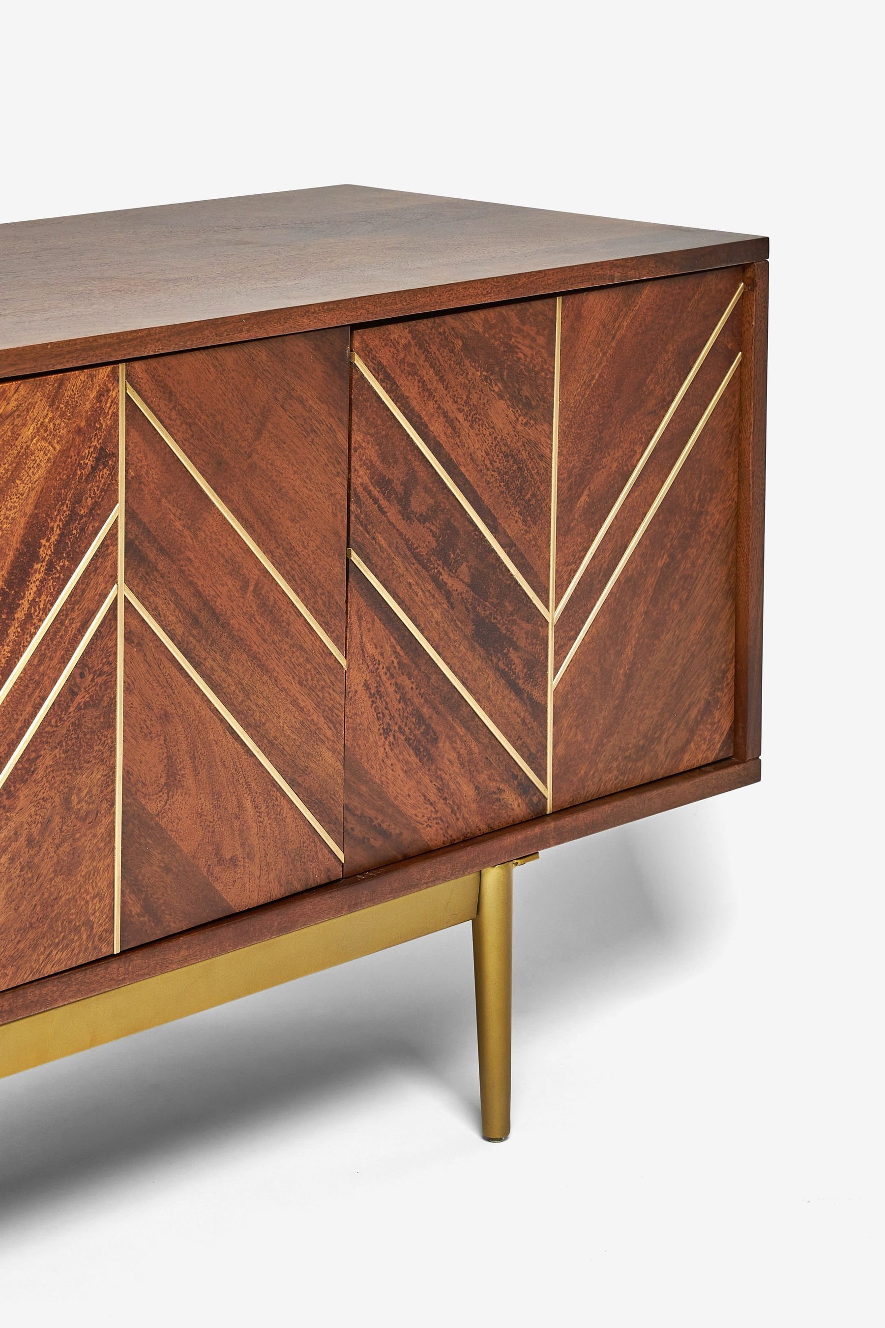 Acacia wood tv unit sale