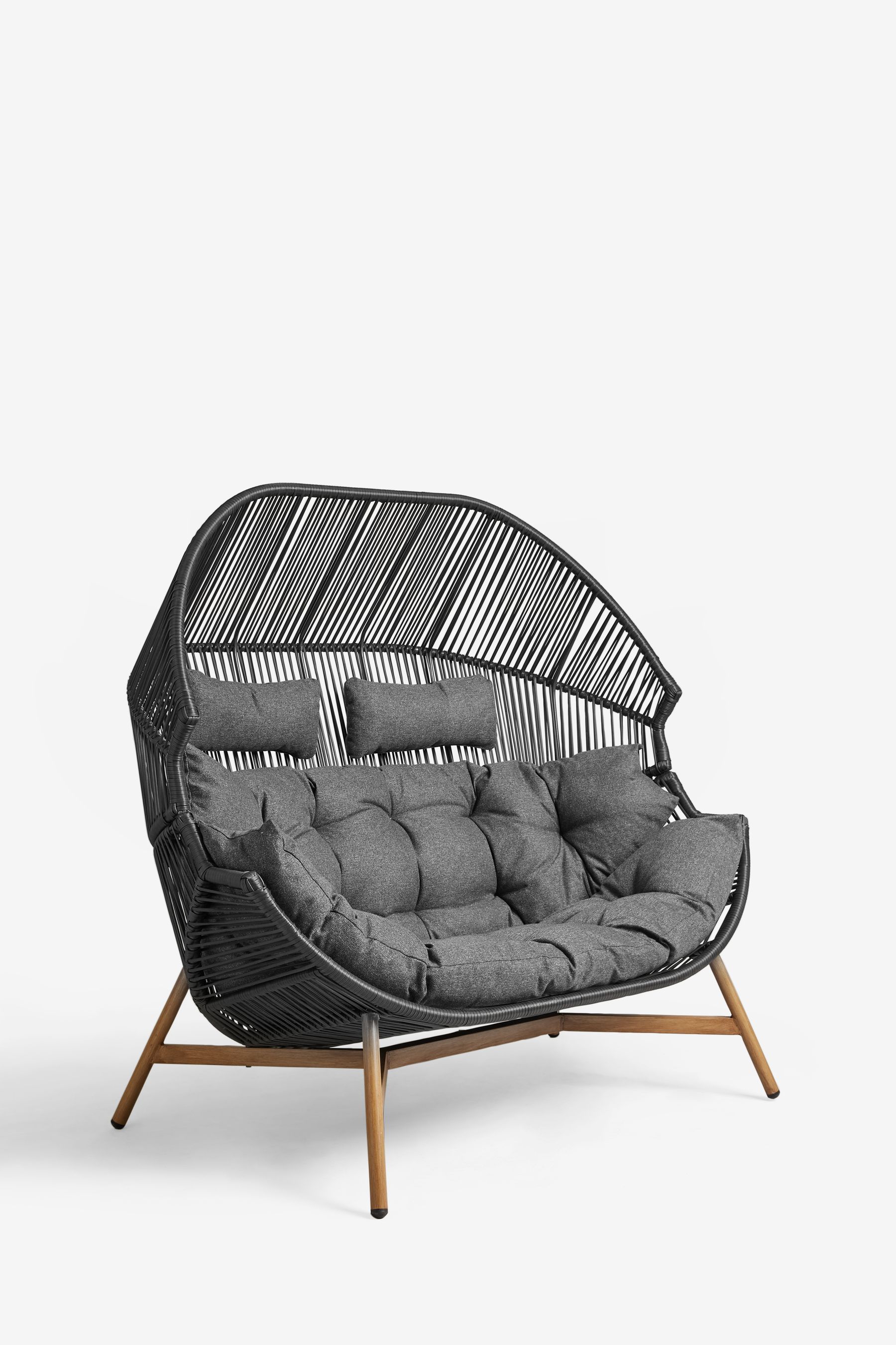 Two seater store egg chair