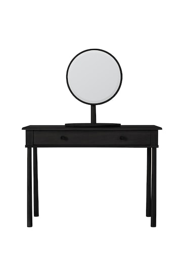 Gallery Home Black Virginia Dressing Table With Drawer