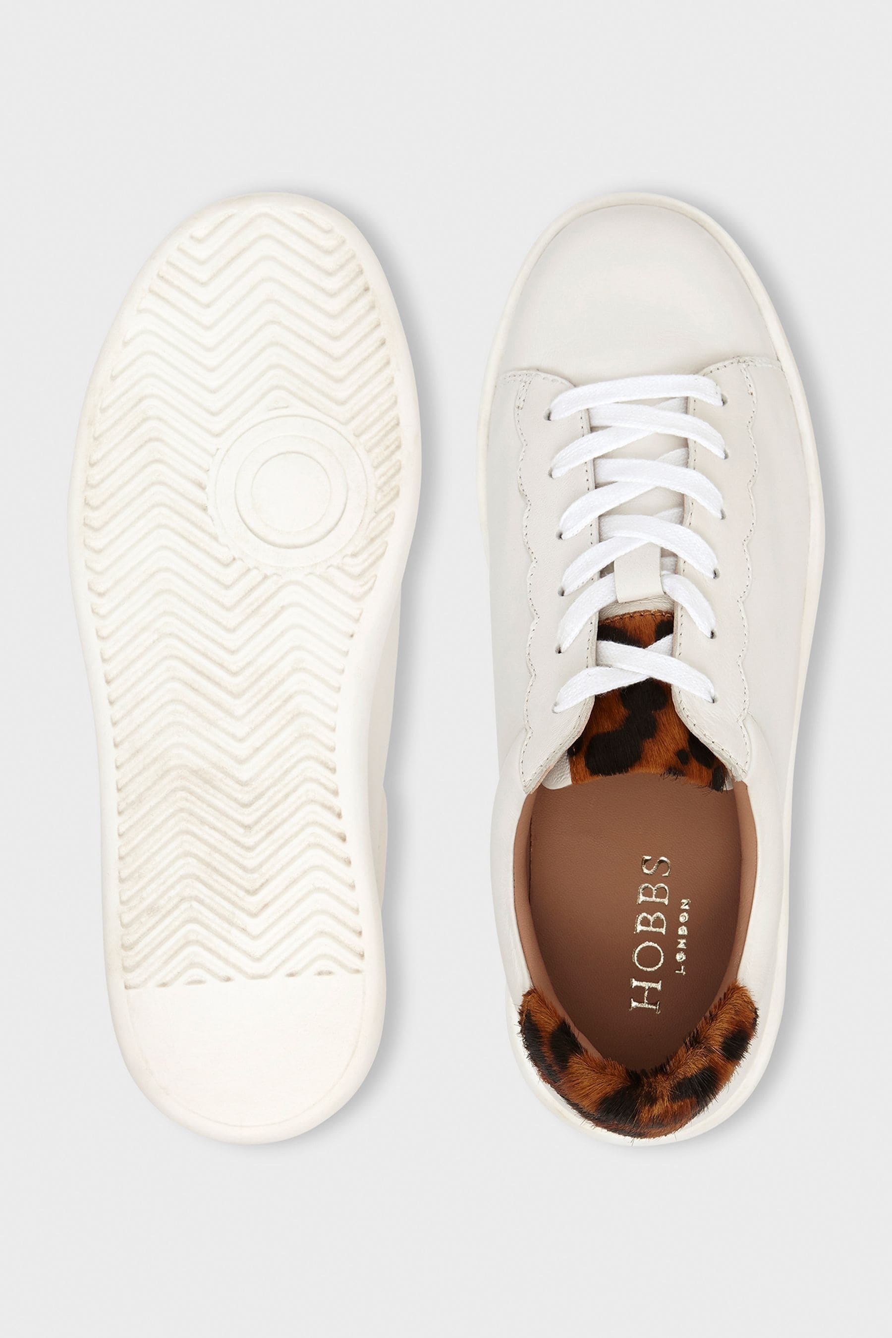 Hobbs White Mollie Trainers