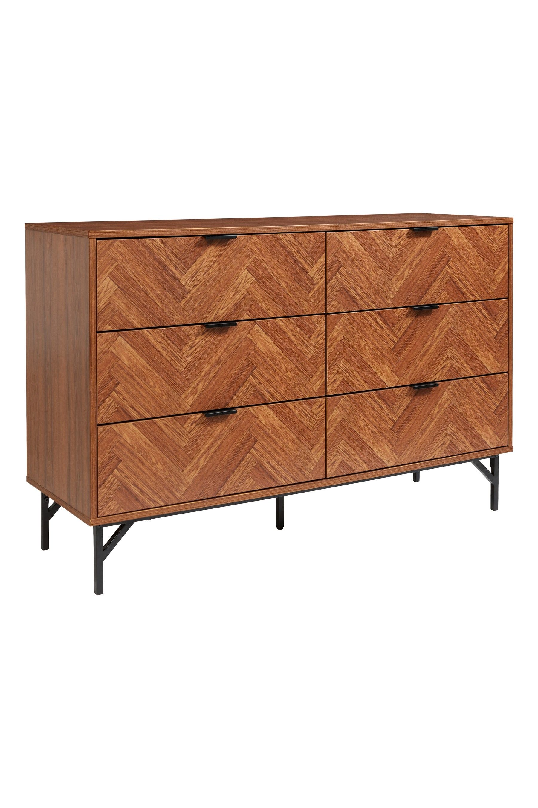 Chevron chest of drawers deals