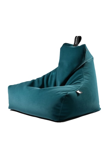Extreme Lounging Teal Blue Mighty Brushed Suede B-Bag