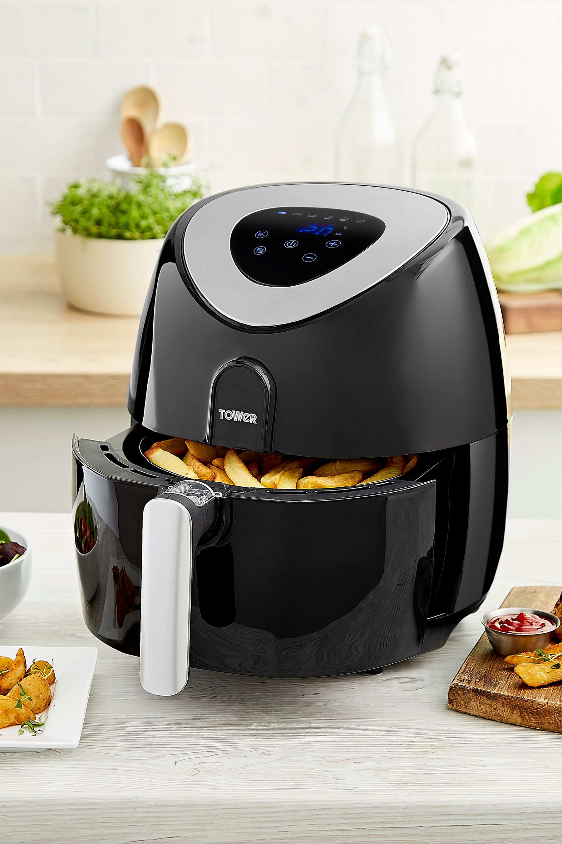 Tower Black Vortx 4.3L Digital Air Fryer