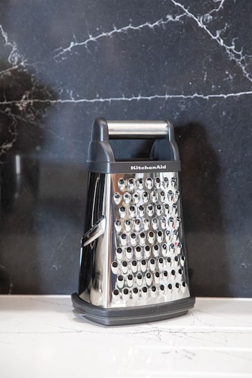 Kitchen Aid Black Box Grater With Container