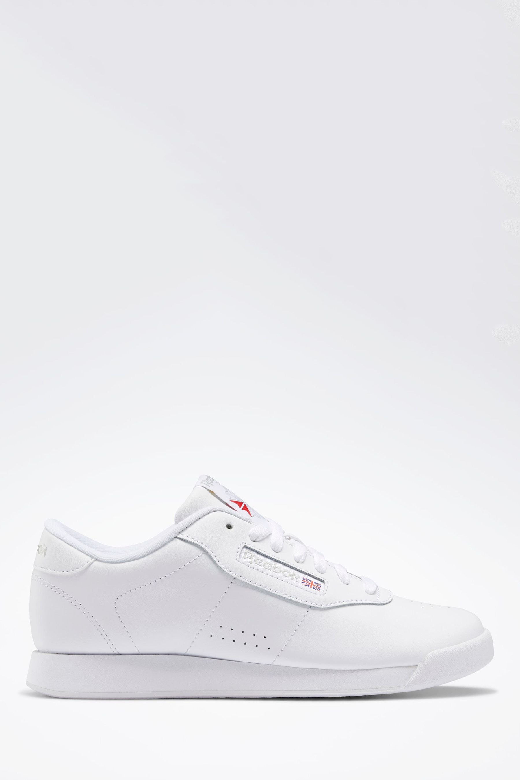 Reebok white store princess sneakers