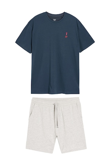 Navy Personalised Pyjama/Loungewear Set