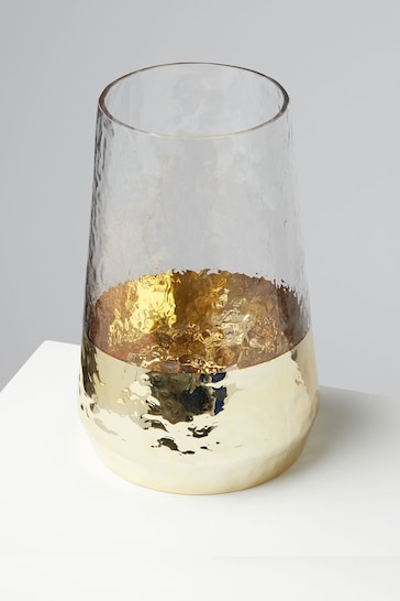 Oliver Bonas Gold Oro Vase