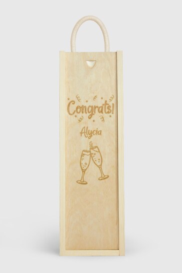 Personalised Congratulations Gift Box with Johnnie Walker by Gifted Drinks