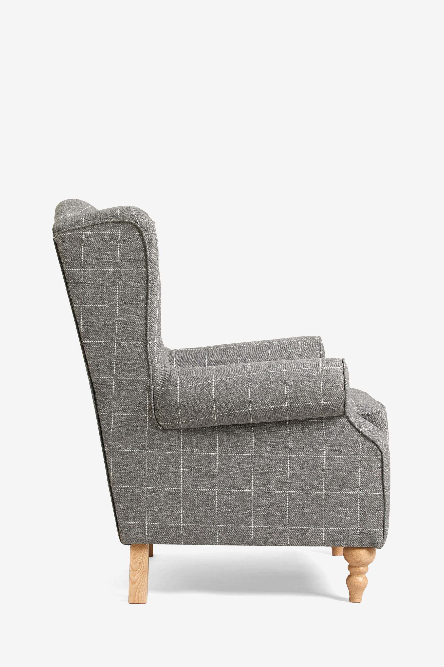 Grey armchair outlet next