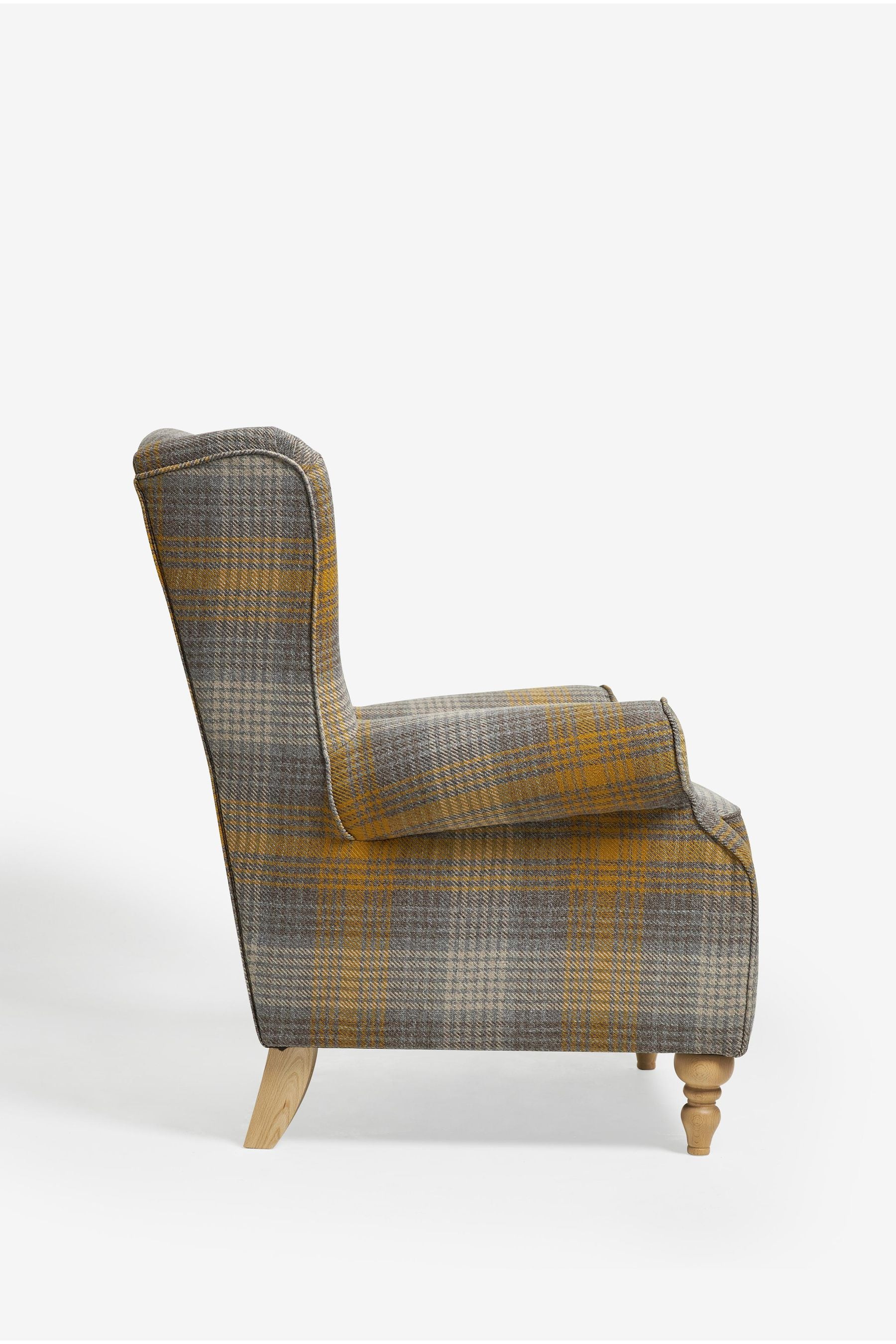 Checked armchair deals next