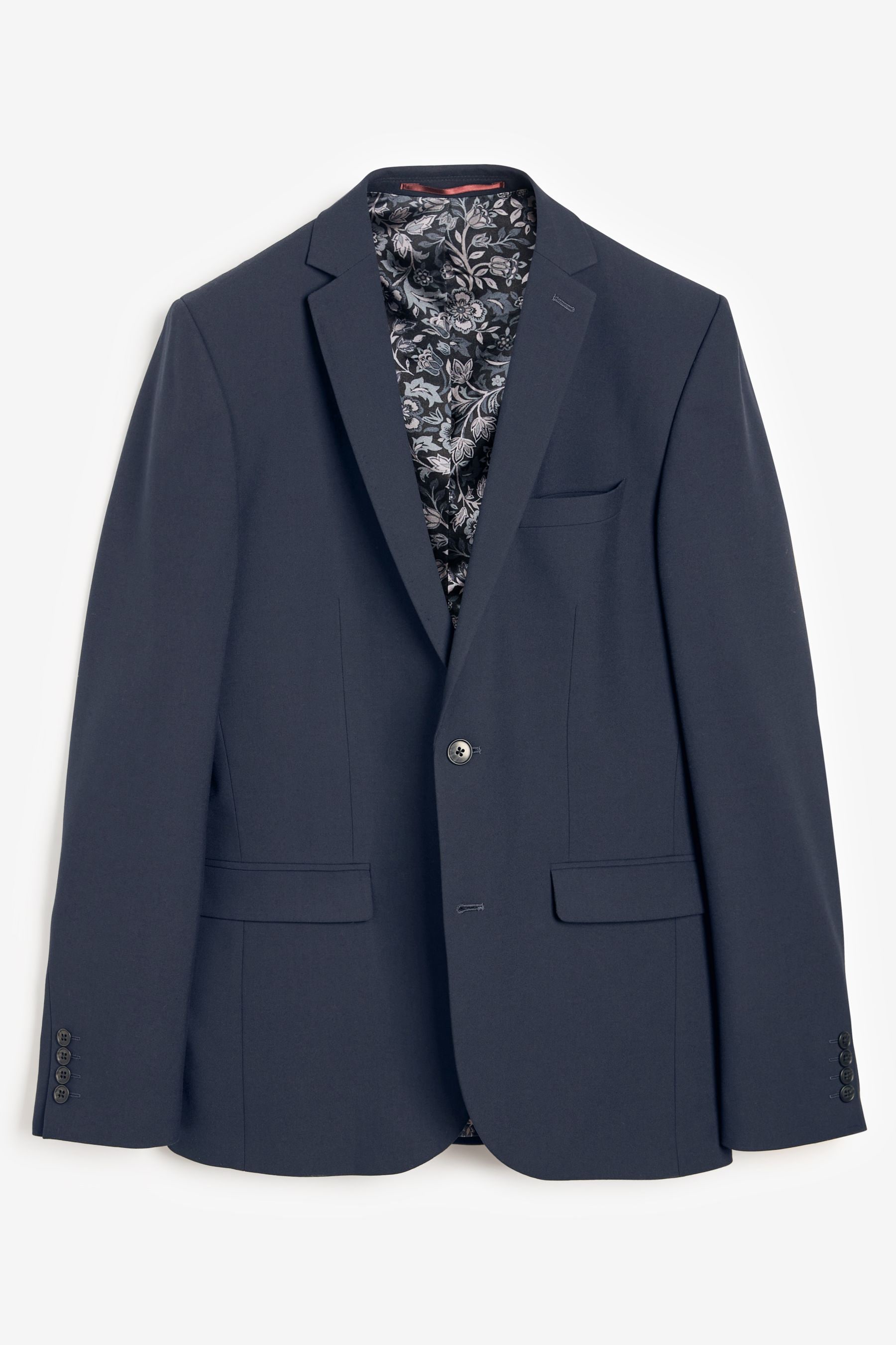 Next navy suit jacket top