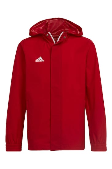 adidas Red Entrada 22 All-Weather Jacket