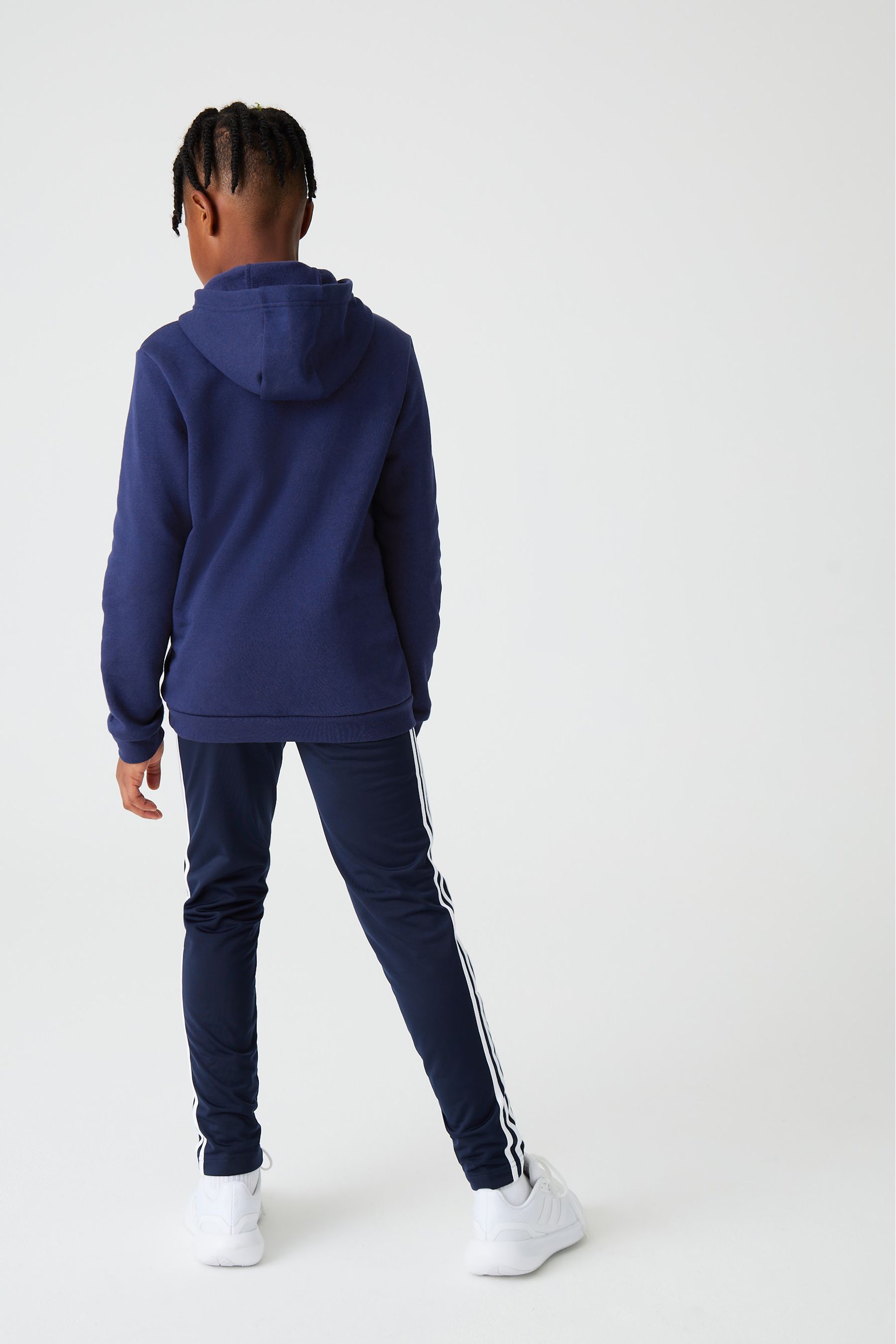 Mens navy adidas hoodie on sale