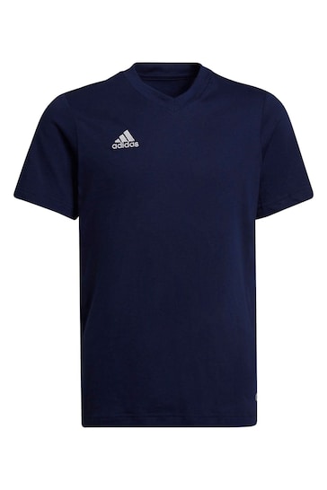 adidas Navy Blue Entrada 22 T-Shirt
