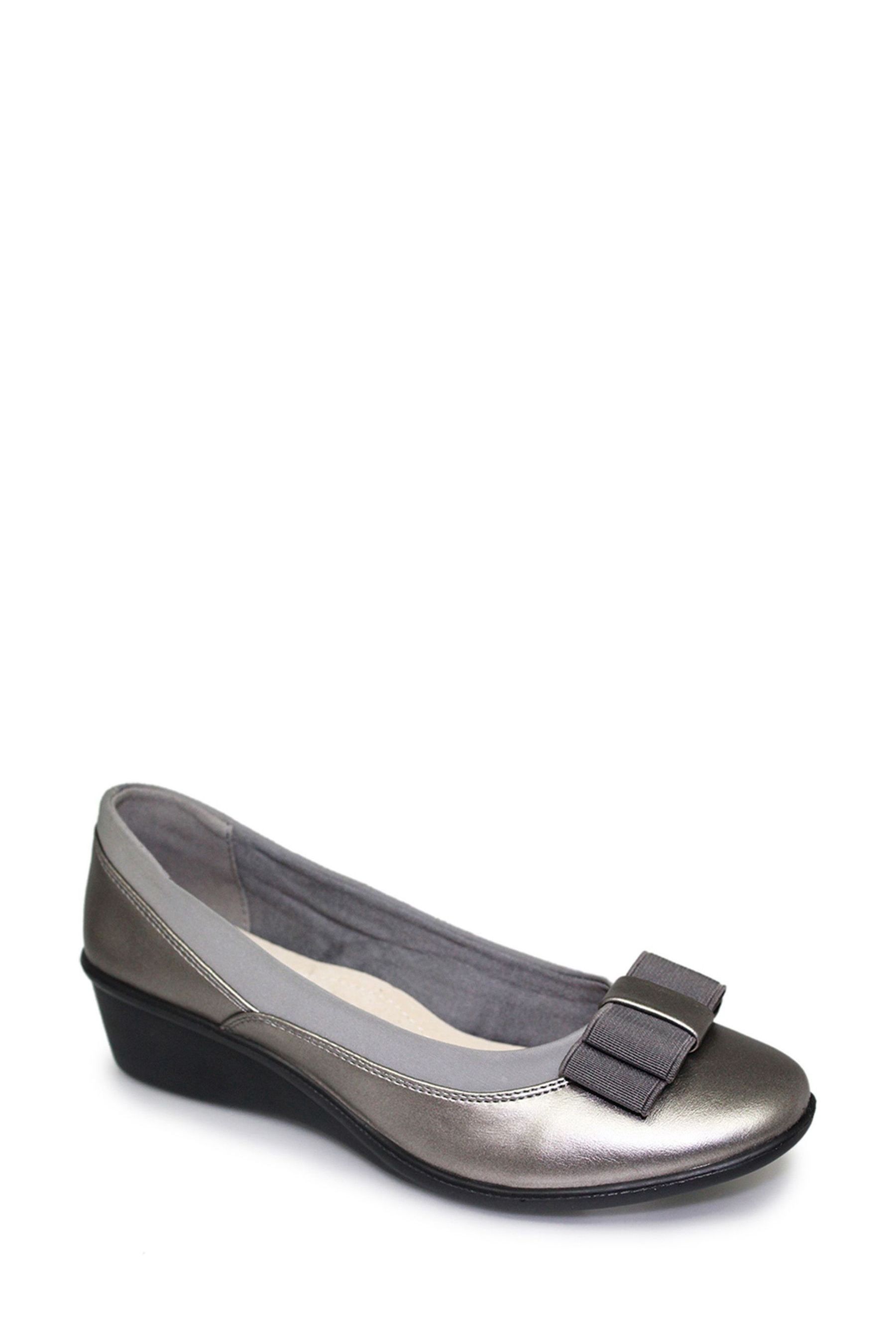 Buy Lunar Grey Pewter Deacon Comfort Shoes from the Next UK online