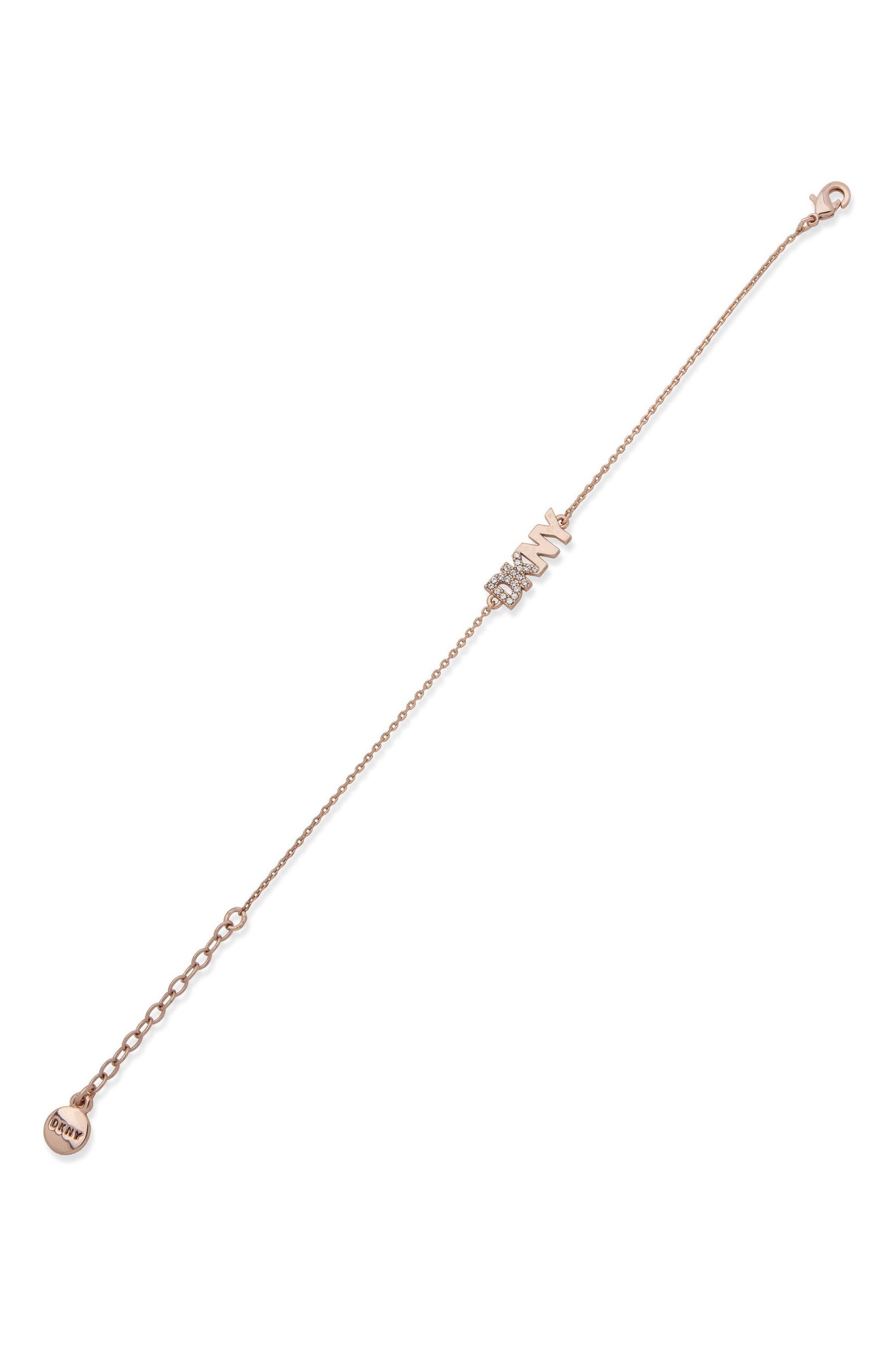 DKNY Gold-Tone Polished Rounded Hinge Bangle Bracelet - Macy's