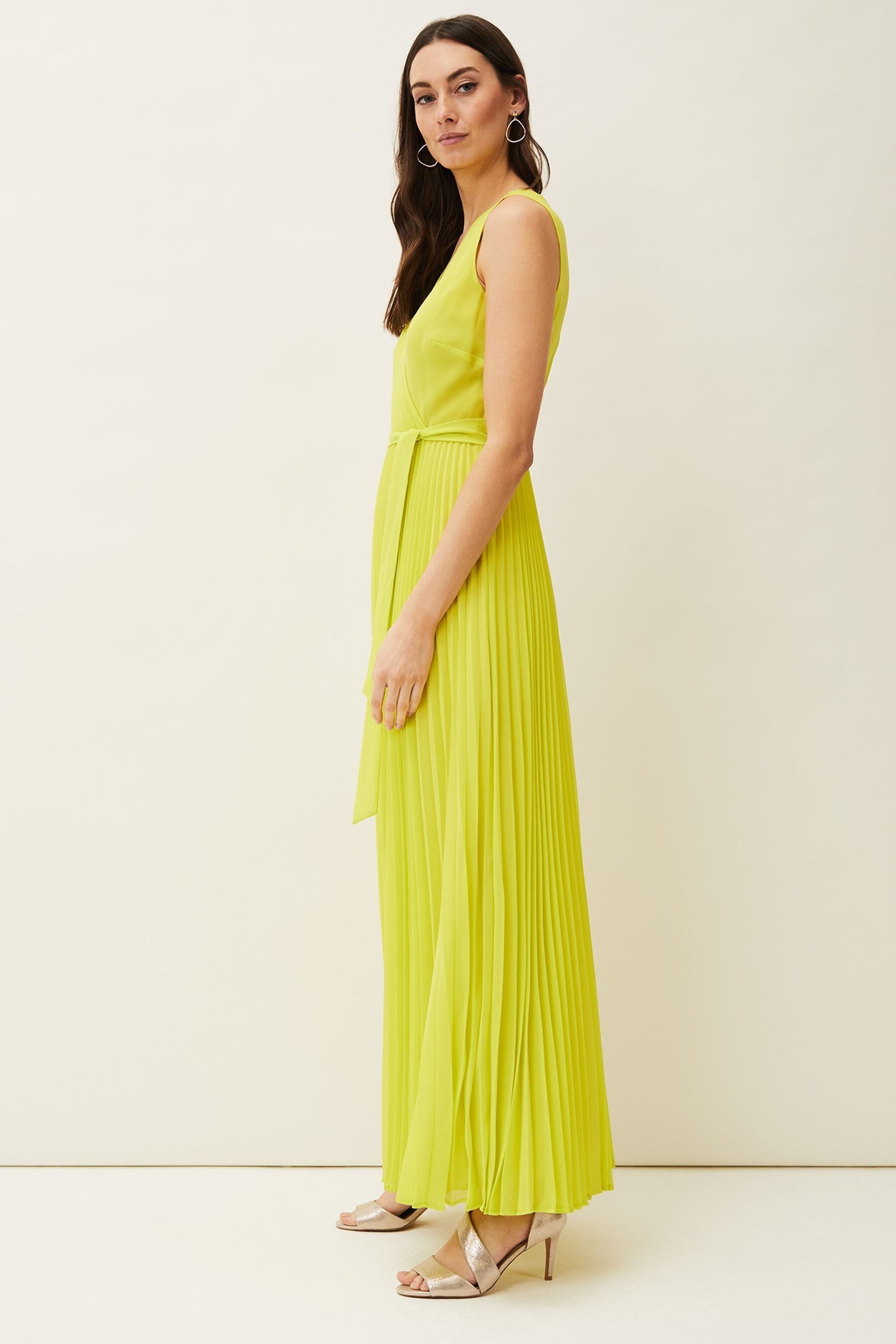 Phase 8 yellow dress cheap