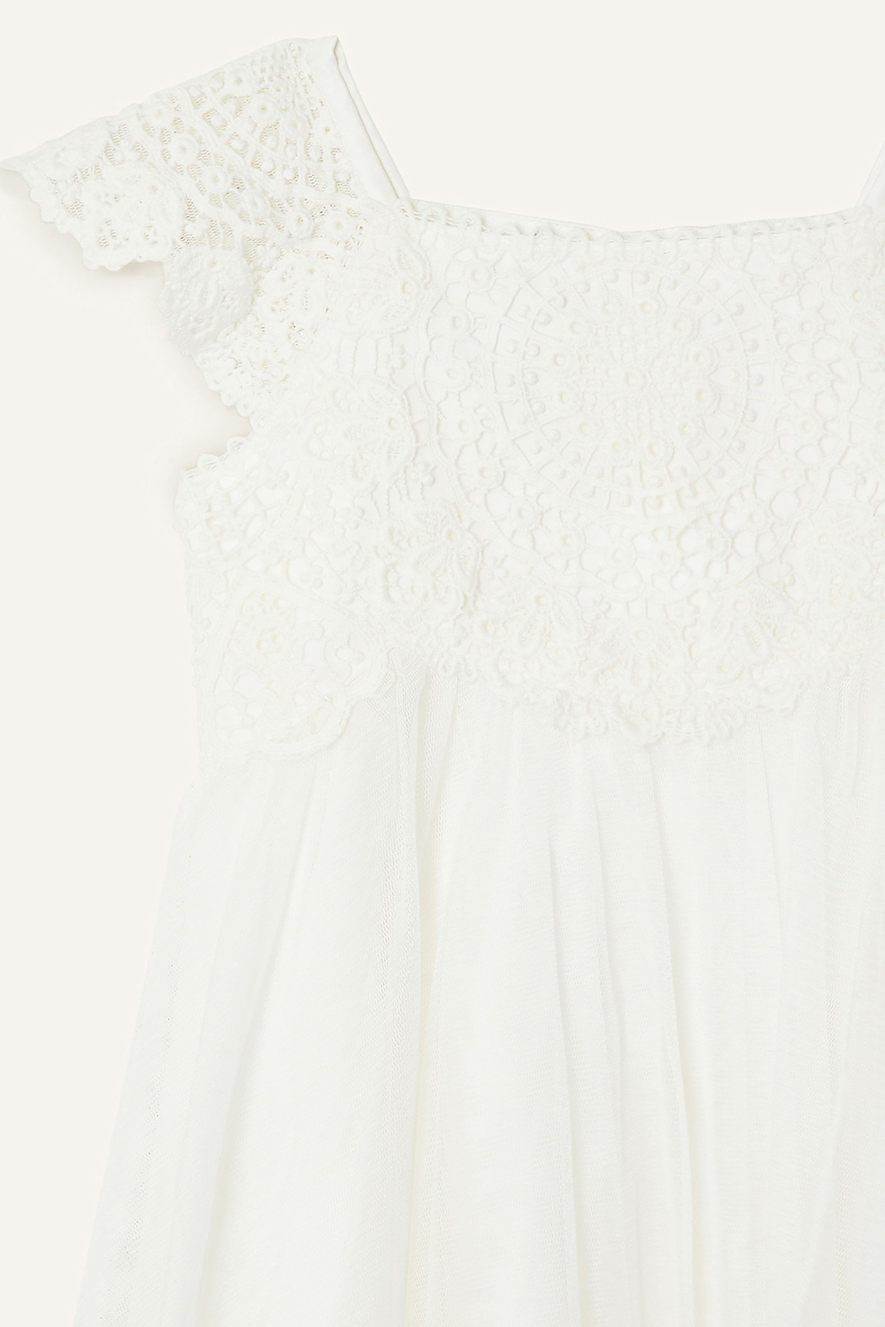 Buy Monsoon Natural Baby 100 Cotton Estella Dress from the Next UK online shop