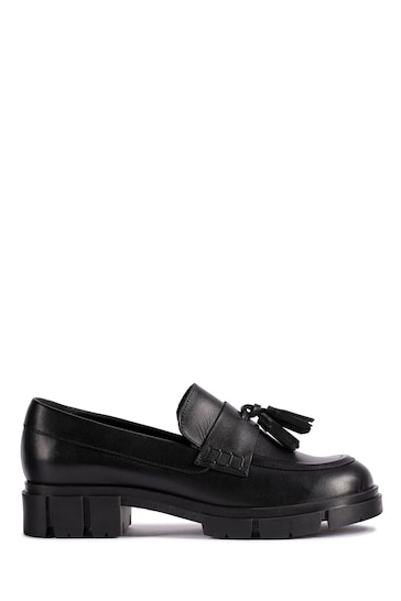 Clarks Black Teala Loafer Shoes