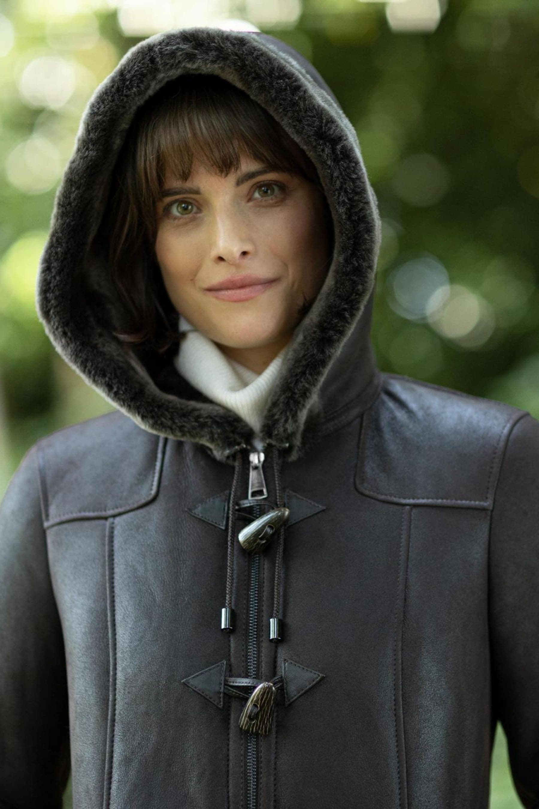 Buy Lakeland Leather Dearham Sheepskin Duffle Coat from the Next