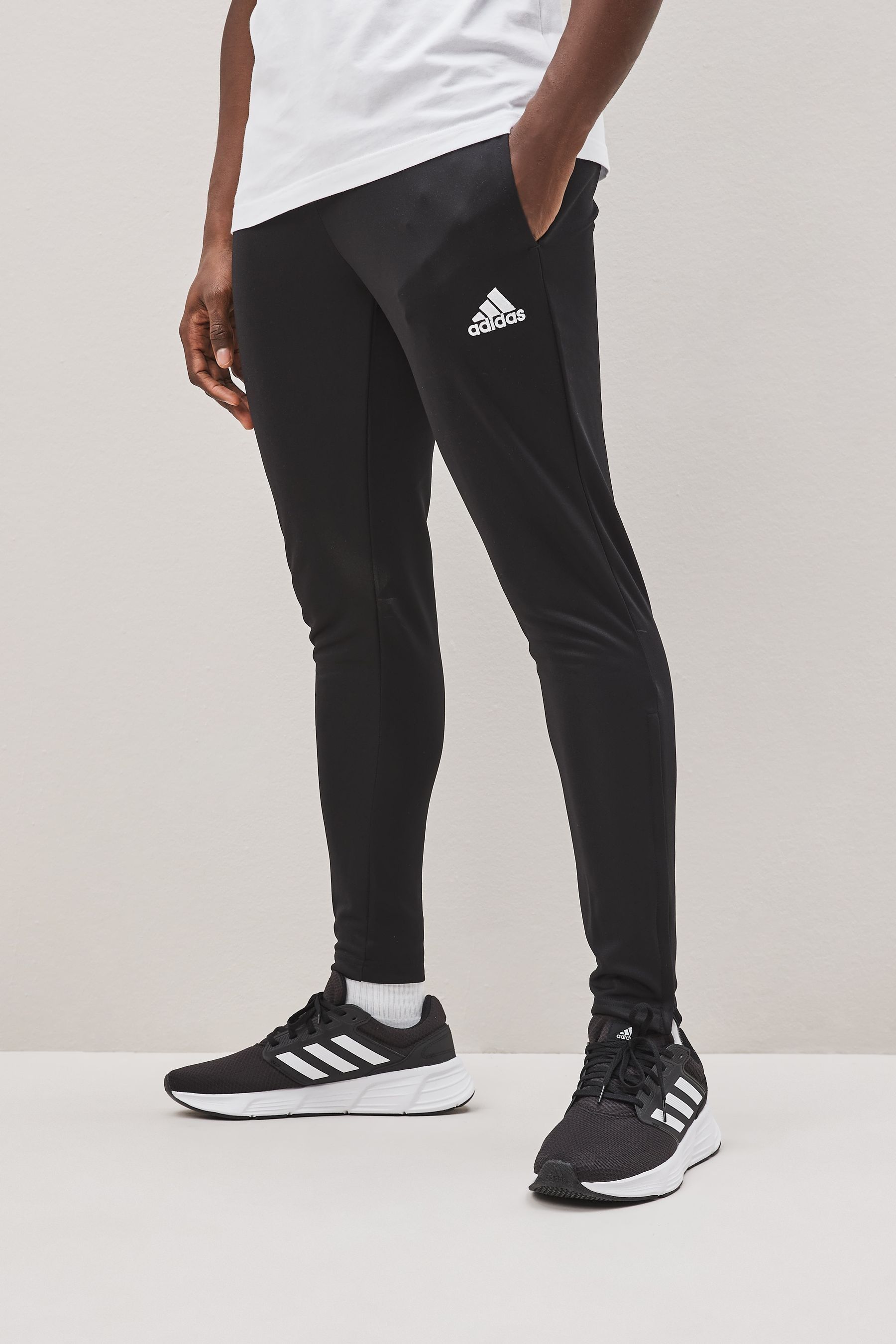 Black tight outlet tracksuit bottoms