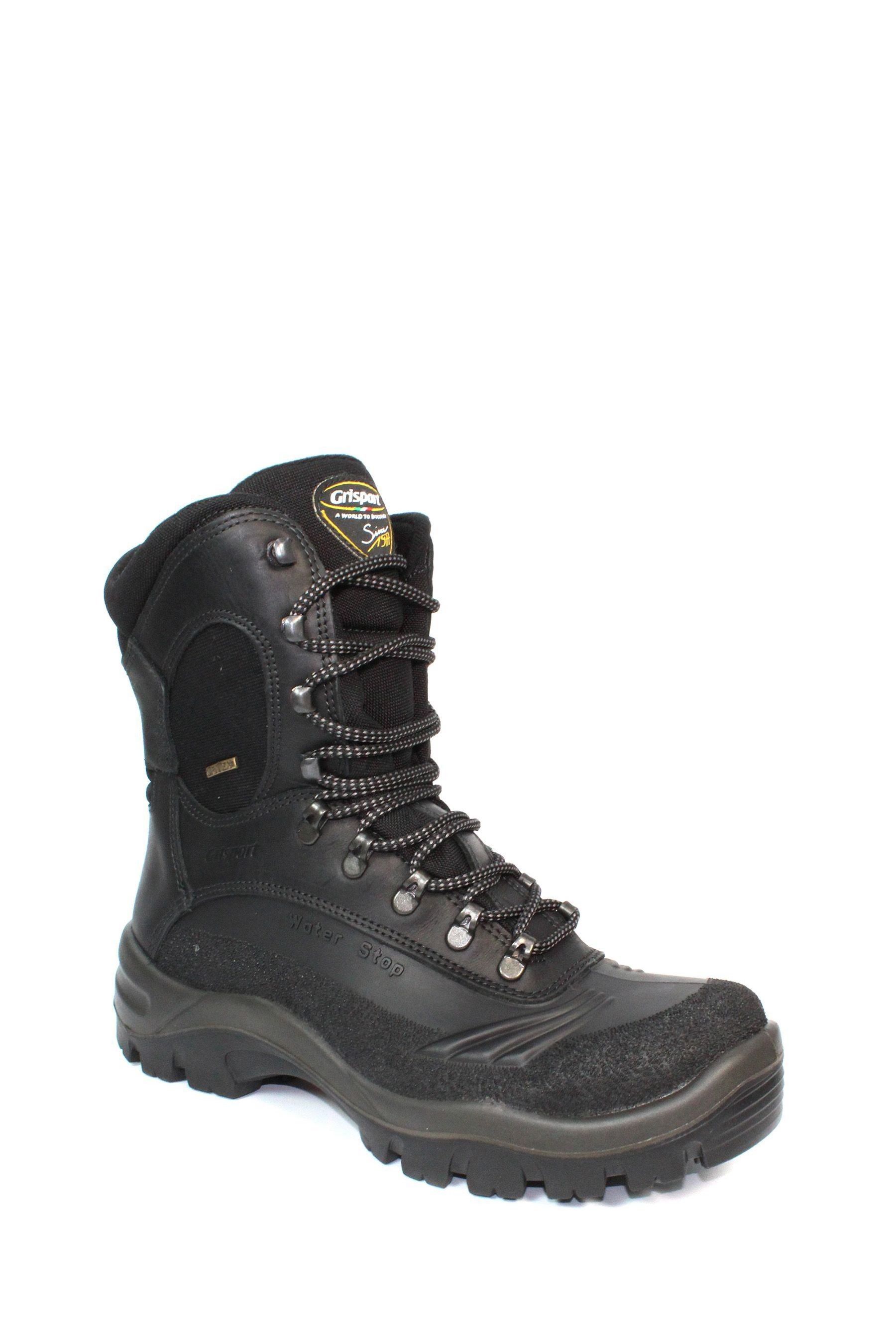 Buy Grisport Black Alligator Fully Waterproof Walking Boots from