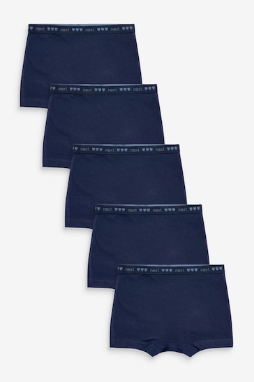 Navy Shorts 5 Pack (2-16yrs)