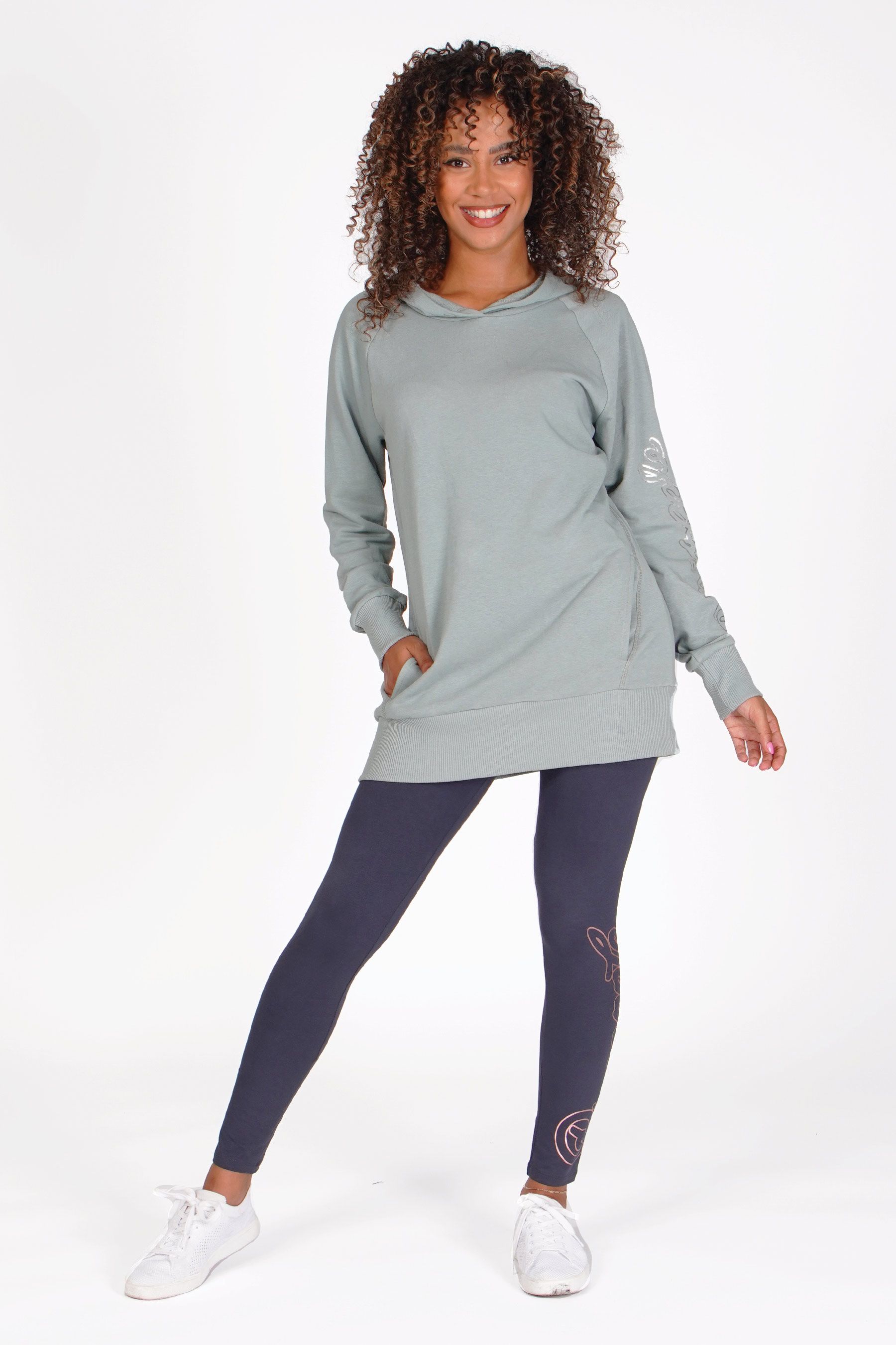 Buy Pineapple Longline Logo Hoodie from the Next UK online shop