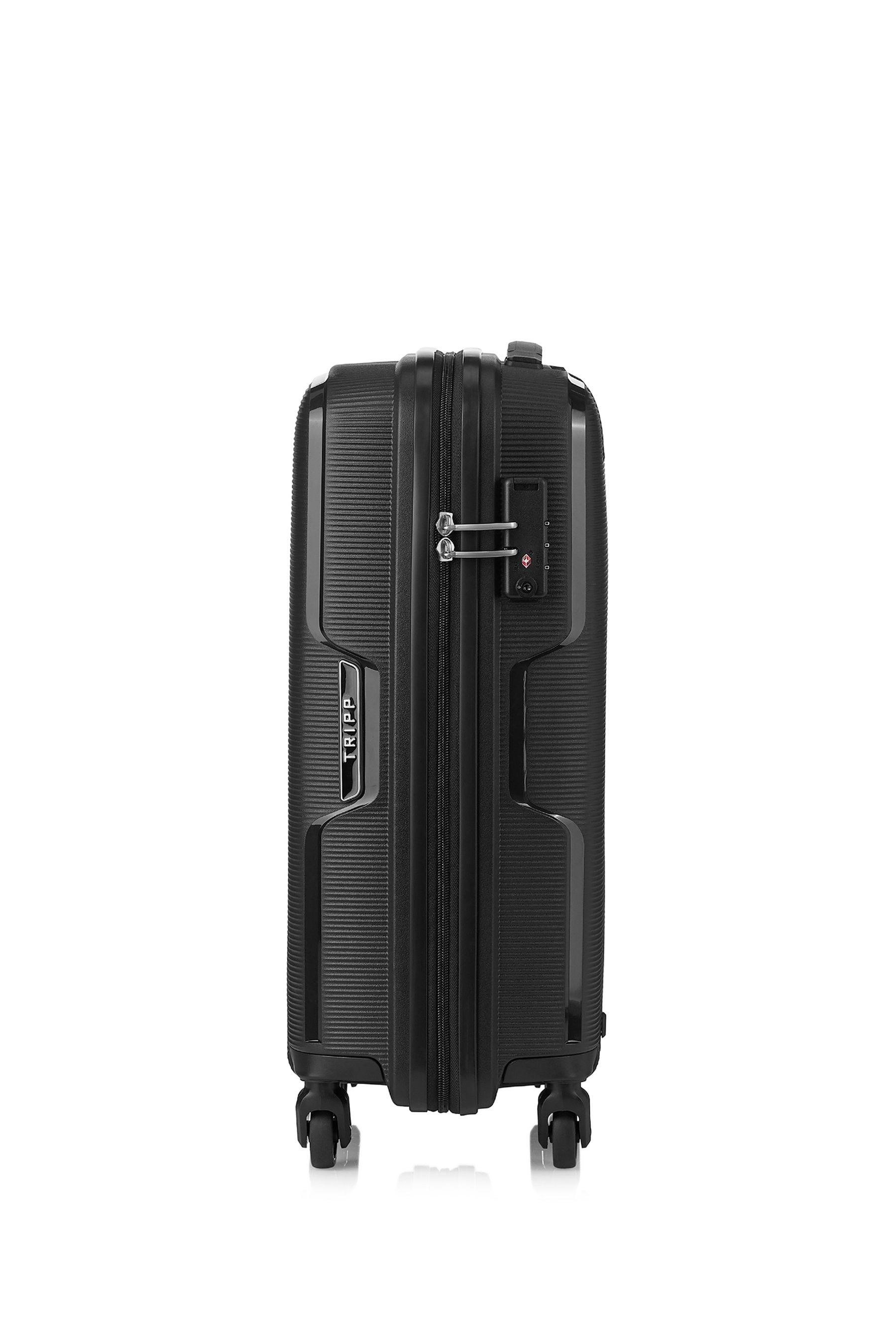 Buy Tripp Black Escape Cabin 4 Wheel Suitcase 55cm from the Next