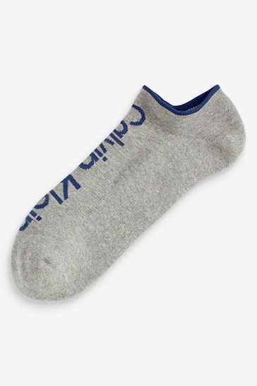 Calvin belt Klein Grey Ankle Socks 3 Pack