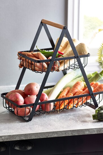 Buy Bronx 2 Tier Vegetable Storage Baskets from the Next UK online shop
