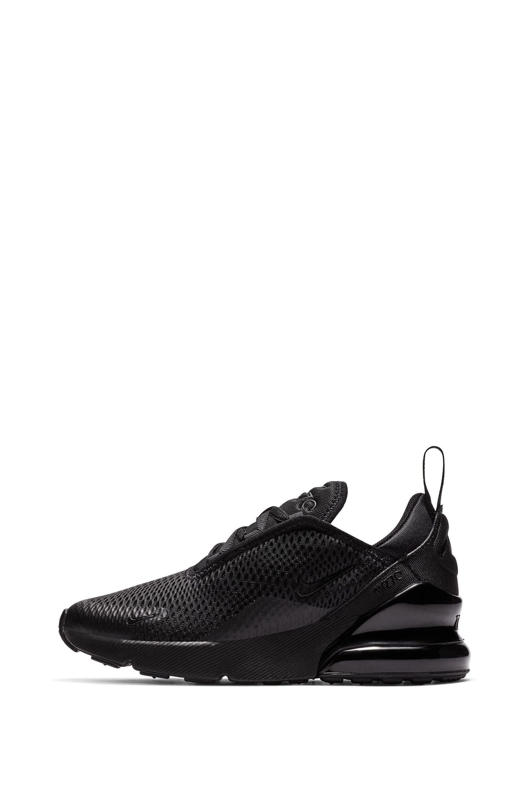 Junior nike air max 270 cheap black