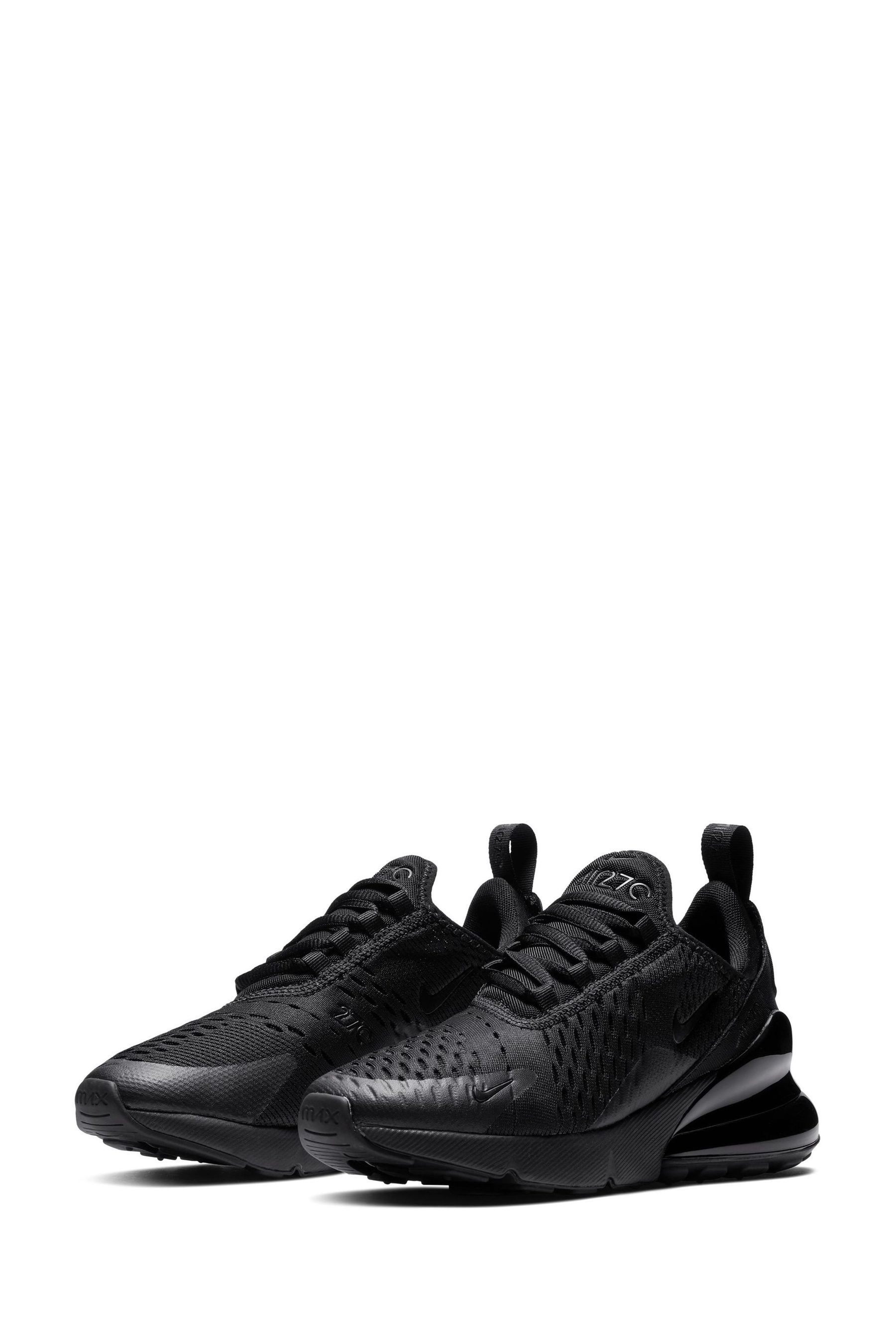 Nike Black Air Max 270 Junior Trainers