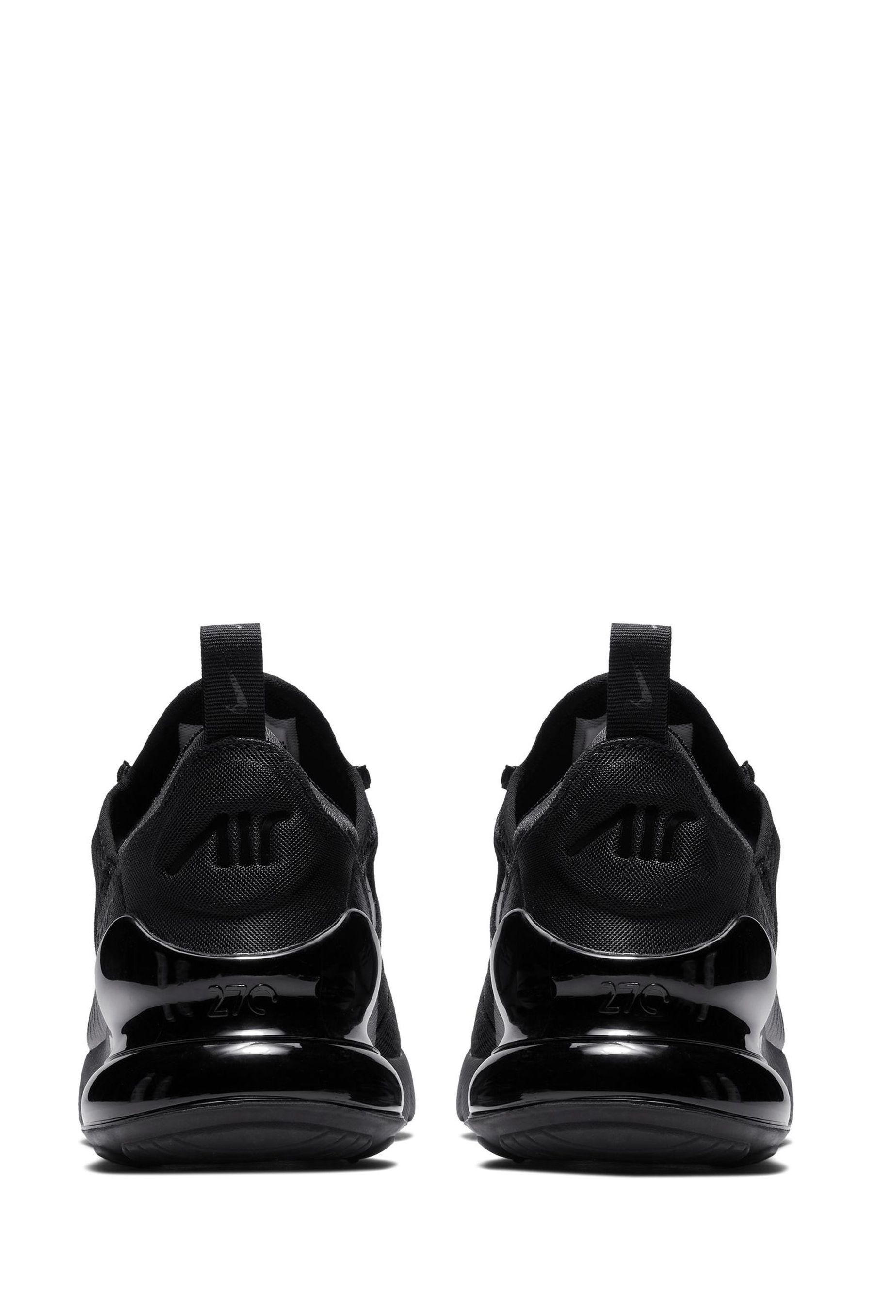 Nike Black Air Max 270 Junior Trainers
