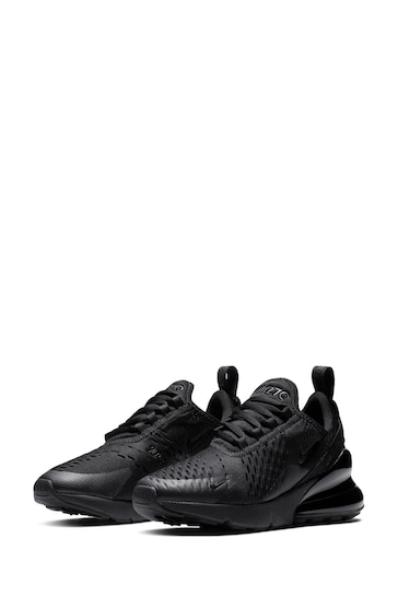 Nike Black Air Max 270 Youth Trainers
