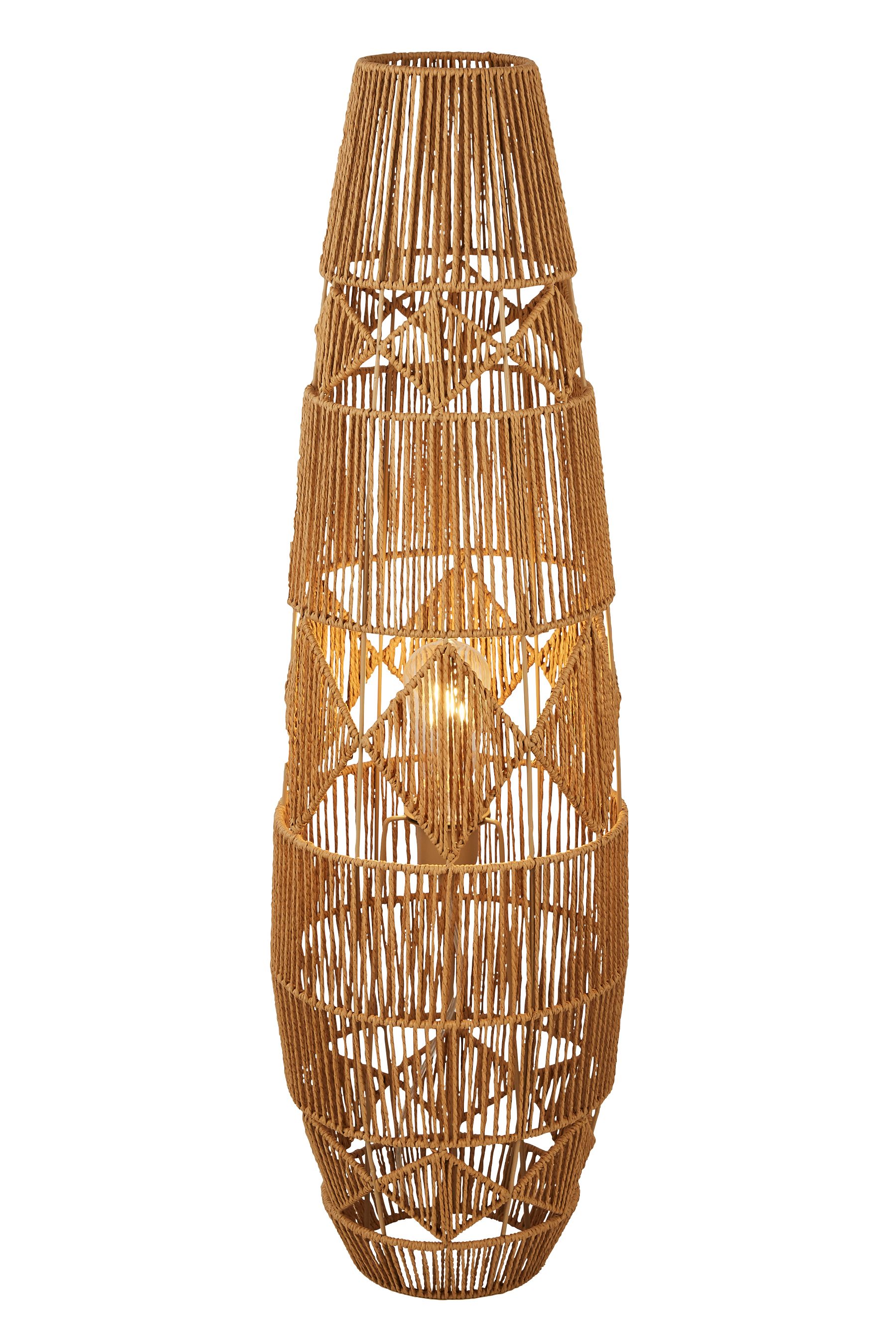 Next rattan hotsell floor lamp