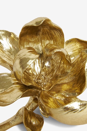 Gold Decorative Flower Ornament