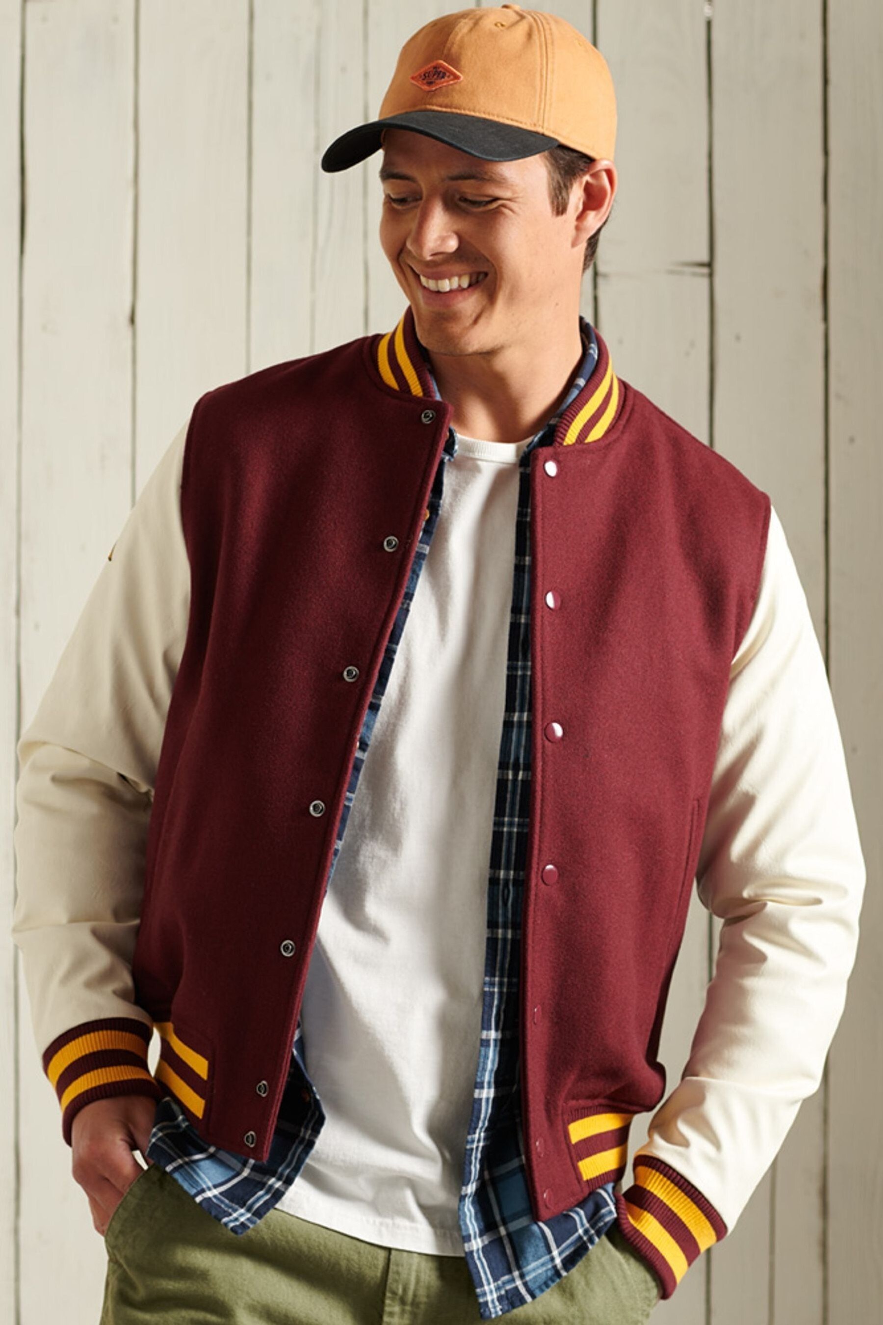 College Varsity Bomber Jacket 