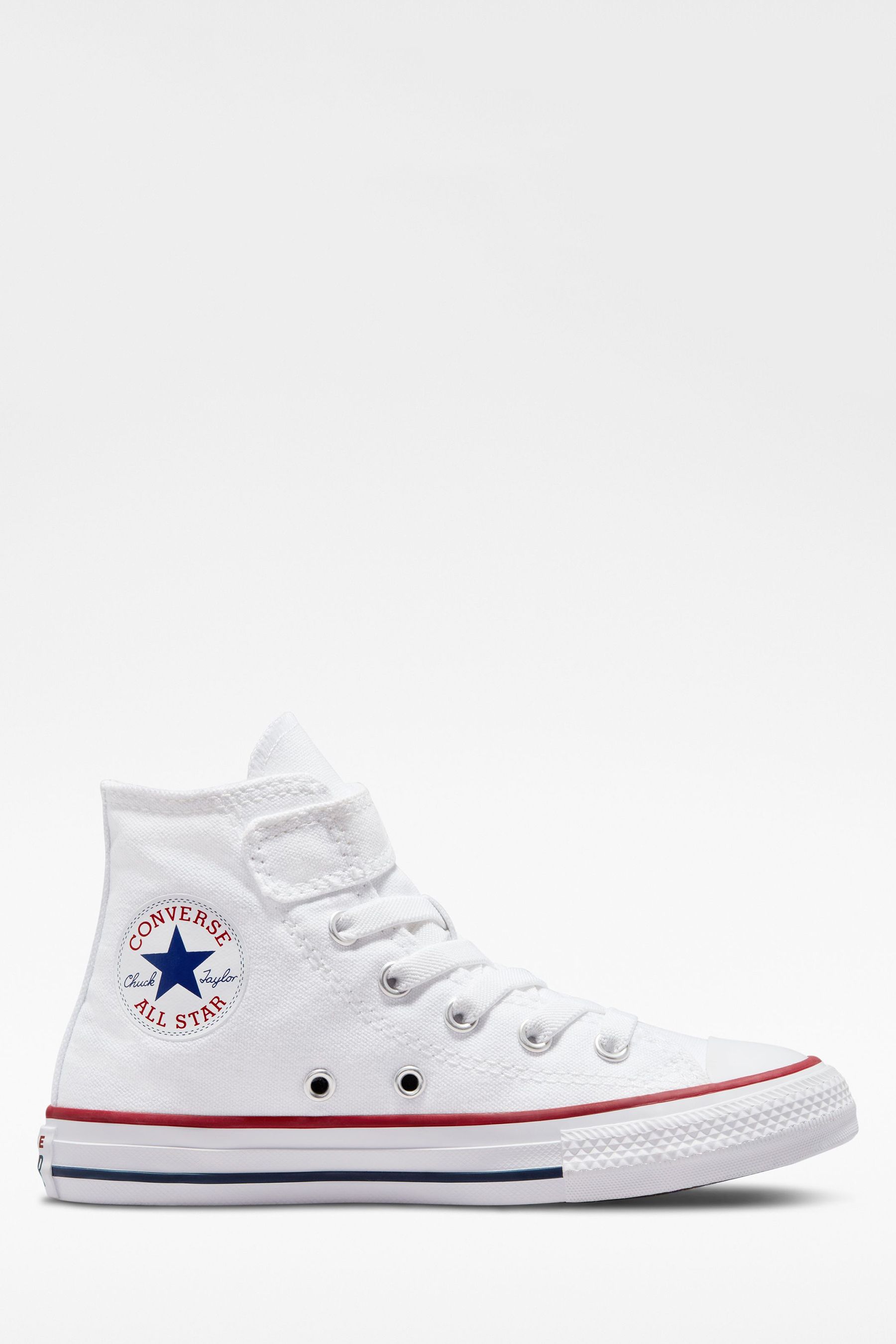 High rise clearance white converse