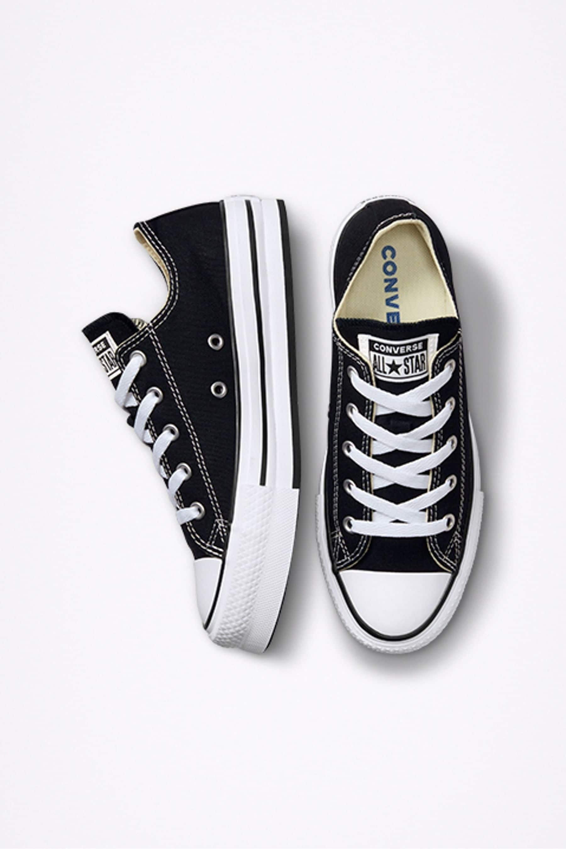 Buy Converse Black EVA Lift Chuck Ox Youth Trainers from the Next