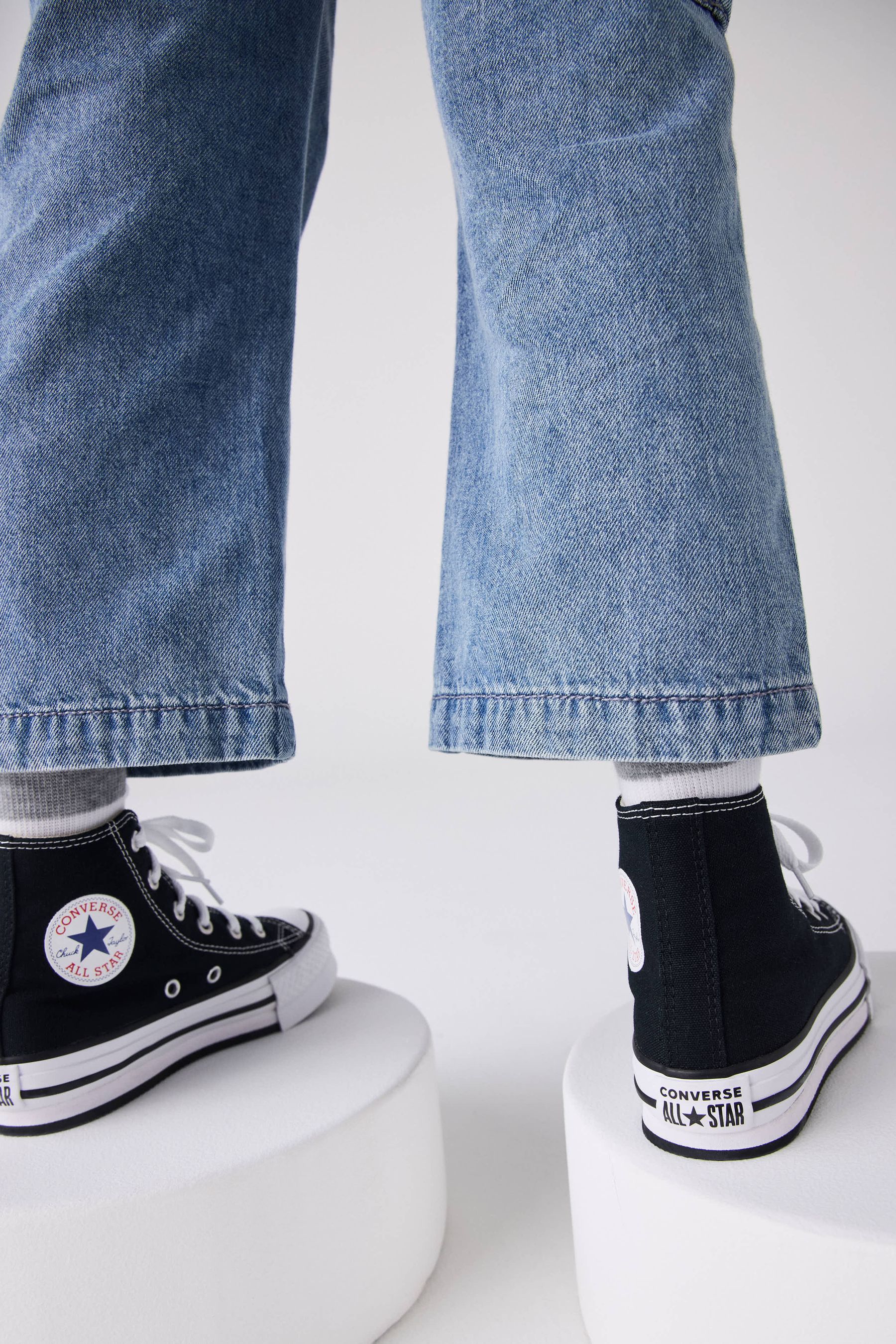 Converse baby high tops top