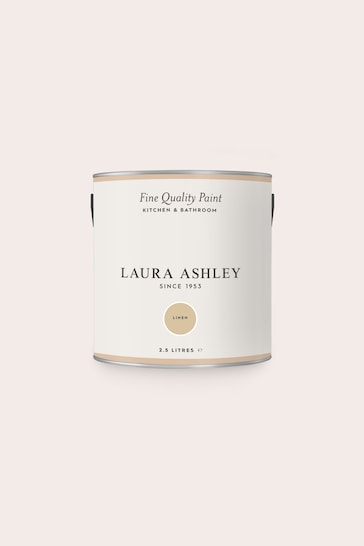 Laura Ashley Natural Linen Kitchen And Bathroom 2.5Lt Paint