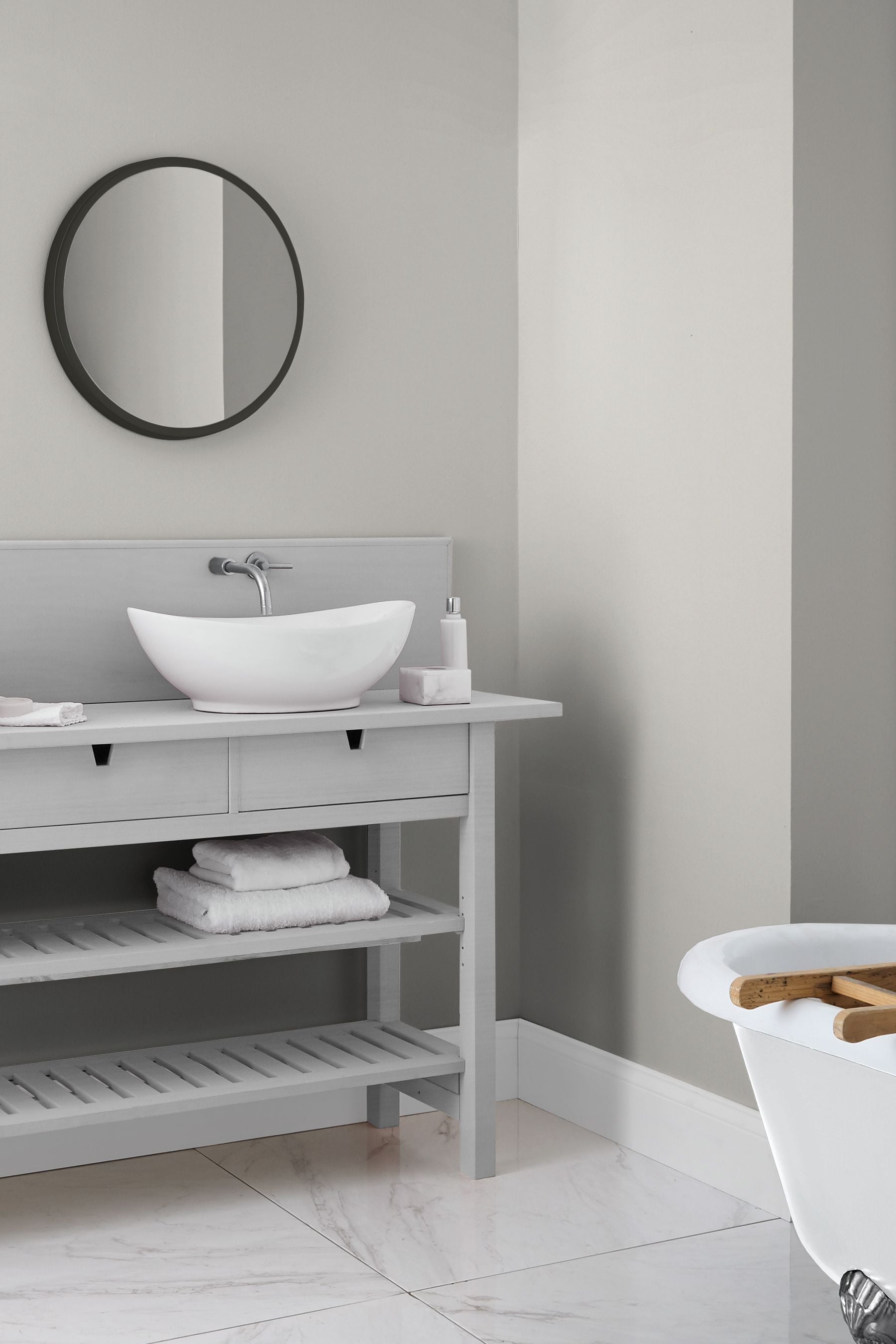 Buy Laura Ashley Cotton White Kitchen And Bathroom 2.5Lt Paint