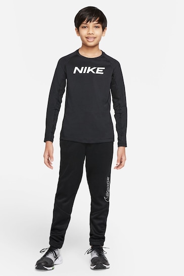 Nike Pro Black Dri-FIT Long Sleeve Base Layer Top