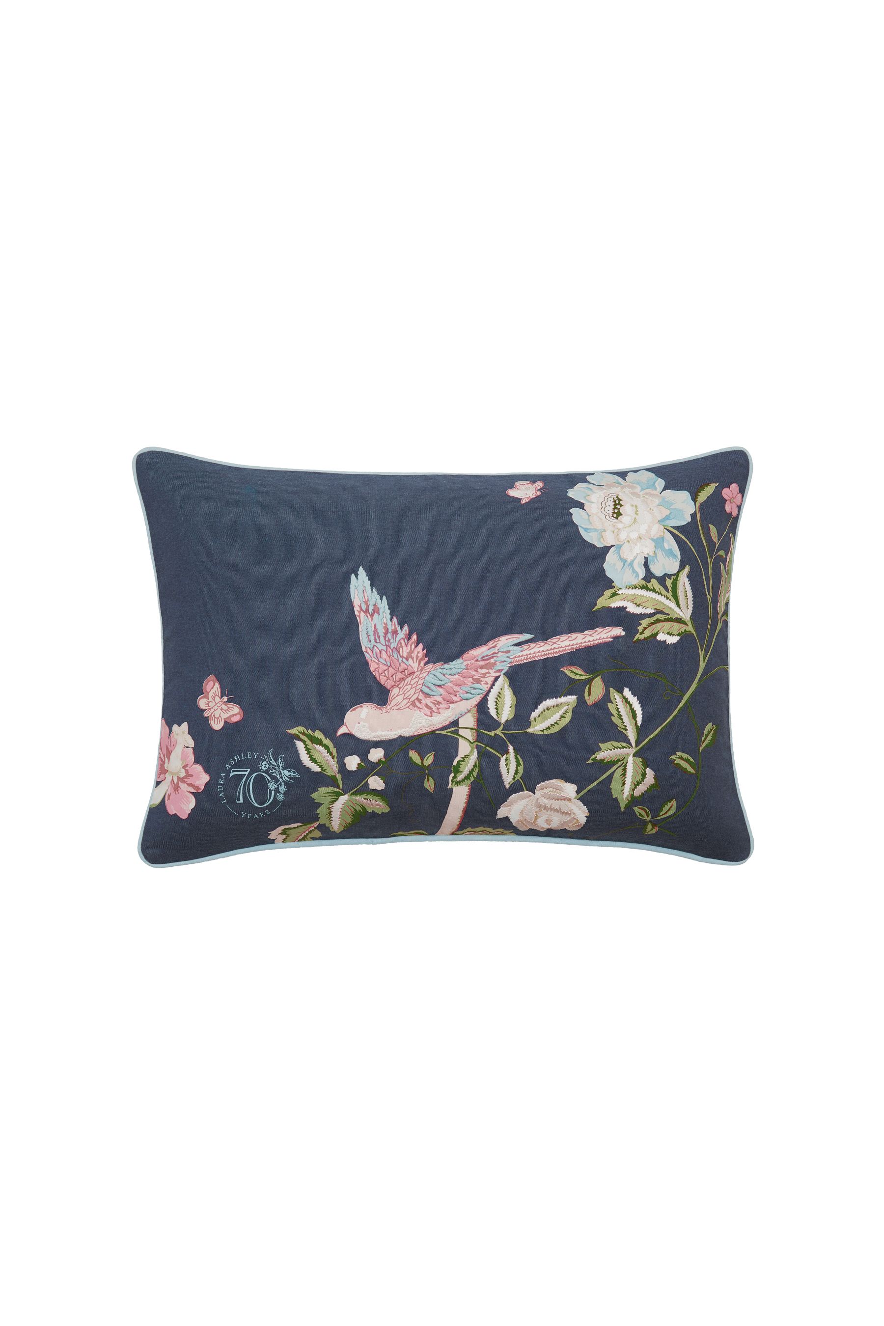 Laura ashley navy cushions cheap
